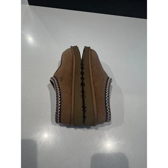 UGG Tasman Slipper Chestnut beige women slide size 7 - Picture 8 of 8